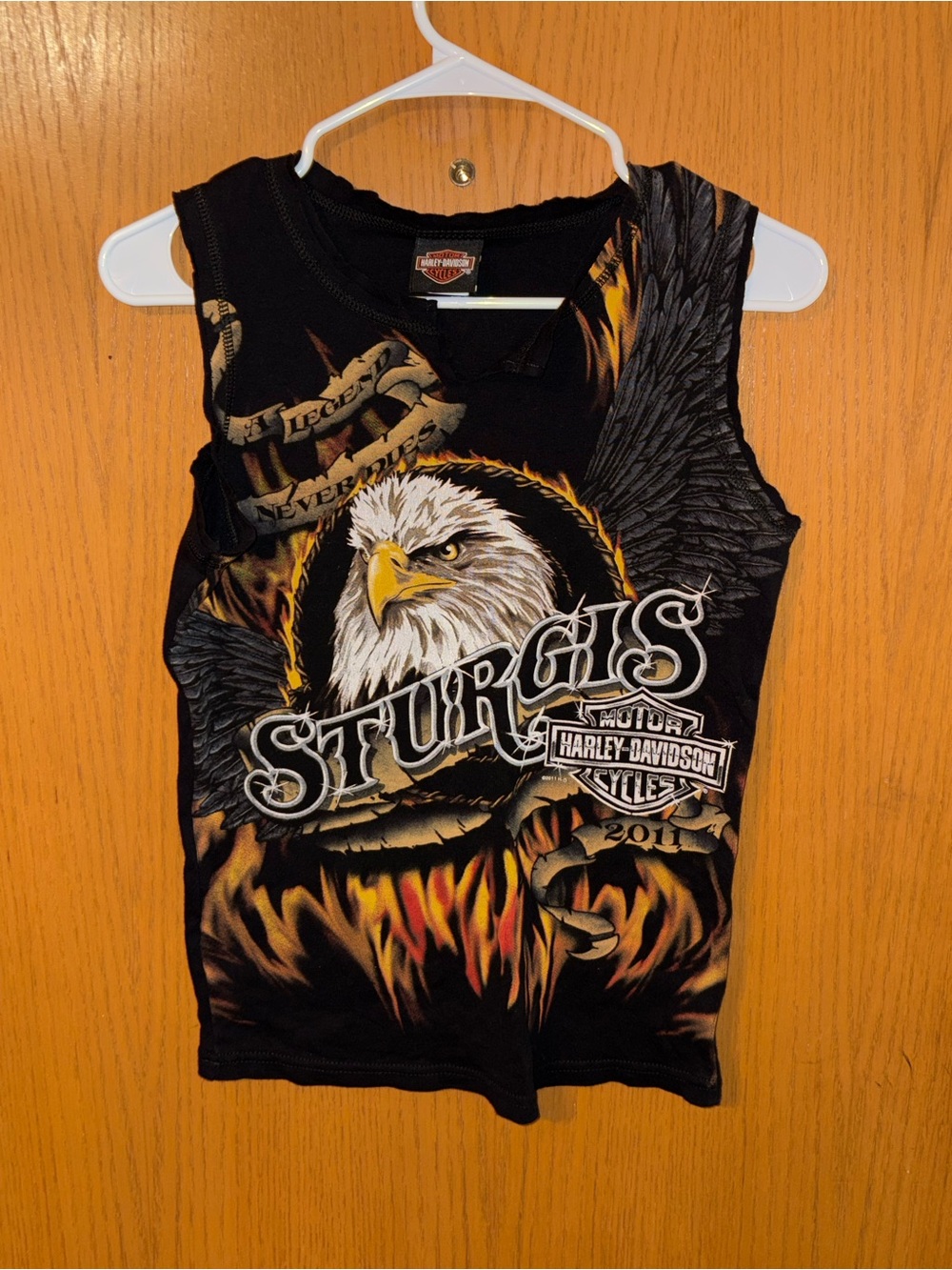 Harley-Davidson Women’s Black Eagle Graphic Tank Top